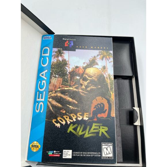 Authentic Corpse Killer Sega CD 1994 CIB Complete Video Game - Picture 4 of 10
